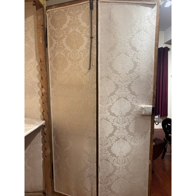 Early 19th Century Italian Neoclassic Painted Armoire For Sale - Image 13 of 17