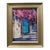 2022 Oil Post-Impressionist Jose Trujillo Original Flowered Doorway, Framed For Sale