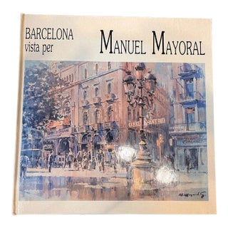 Mid 20th Century Manuel Mayoral Barcelona vista per Signed Litho Numbered Book #104/1000 Art For Sale