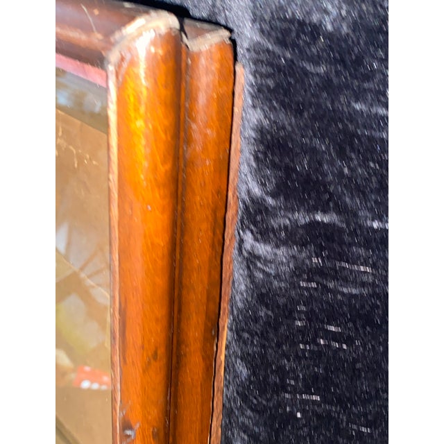 Wood Large Antique Shadow Box Photo Frame For Sale - Image 7 of 10