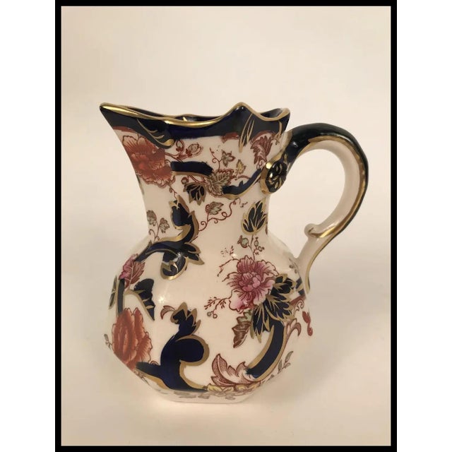 Masons Ironstone Hydra Jug, Mandalay pattern. Brown transfer mark dates this piece to the early 1920's. Vivid colors with...