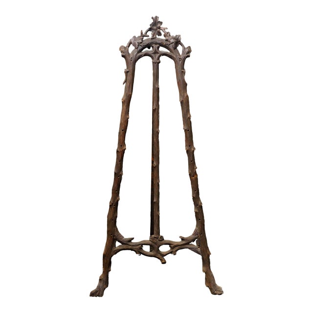 19th Century Black Forest Easel For Sale