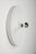 Space Age wall sconce made of white colored aluminum. This large 60’s lamp can also be used as a ceiling lamp. Minimal...