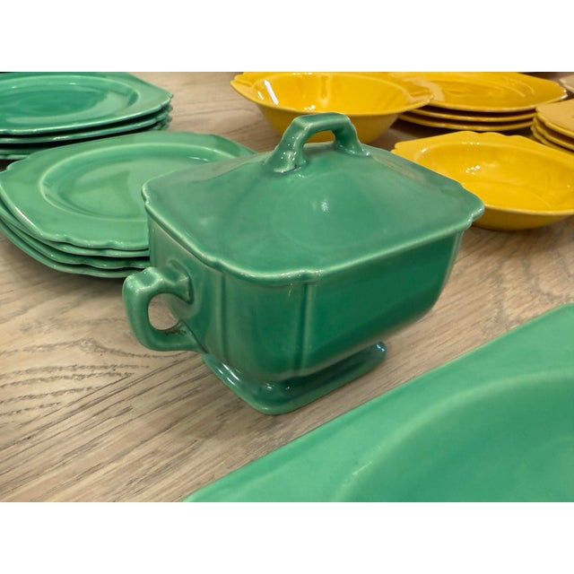 Riviera Dinnerware by Homer Laughlin Set, Circa 1930 For Sale - Image 10 of 12