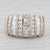 1.34ctw Baguette Diamond Ring 18k Yellow Gold Size 5.25-5.5 For Sale In Greensboro - Image 6 of 8