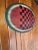 1980s Vintage Handcrafted Americana Watermelon Motif Checkerboard For Sale - Image 4 of 8