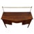 20th Century English Inlaid Mahogany Sideboard with Brass Gallery For Sale - Image 3 of 13