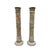 Antique Neoclassical Marble Column Pedestal Stands, Late 19th Century, Set of 2 For Sale - Image 13 of 13