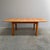 Remarks: Large vintage extendable dining table by Wasa, Finland 1990s. Completely made out of solid oak wood. Table is in...
