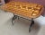 Spanish Revival Alfonso Marina Wrought Iron and Parquetry Wood Top Side Table For Sale - Image 3 of 10