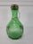 Italian Vintage Italian Green Art Glass Cork Bottle For Sale - Image 3 of 6