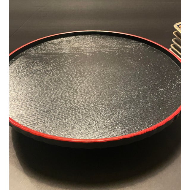 Asian Porcelain Appetizer Serving Set on Stand For Sale - Image 11 of 12