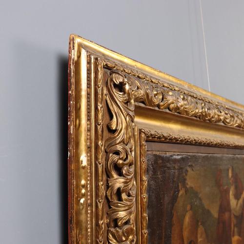 Moses and the Bronze Serpent, 1600s, Oil on Canvas, Framed For Sale - Image 11 of 14