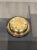 Metal Tortoiseshell Acrylic & Brass Centerpiece Plate, 1960 For Sale - Image 7 of 9