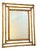 Vintage French Rattan Mirror, 1960s For Sale