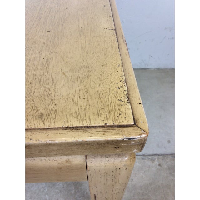 Mid Century Modern Blonde Dining Table With 3 Leafs For Sale - Image 11 of 16