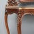 Wood Console Table with Mahogany Mirror For Sale - Image 7 of 15