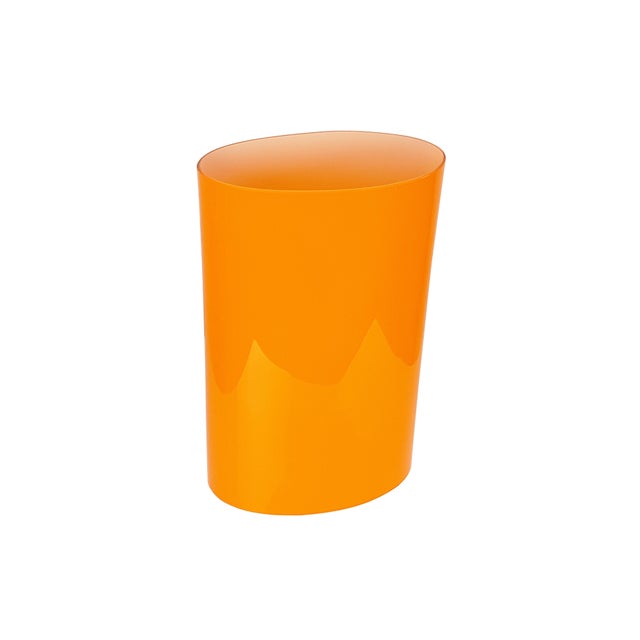 Brass, Orange and White Murano Glass Sconce by Vistosi, 1960s For Sale - Image 6 of 16