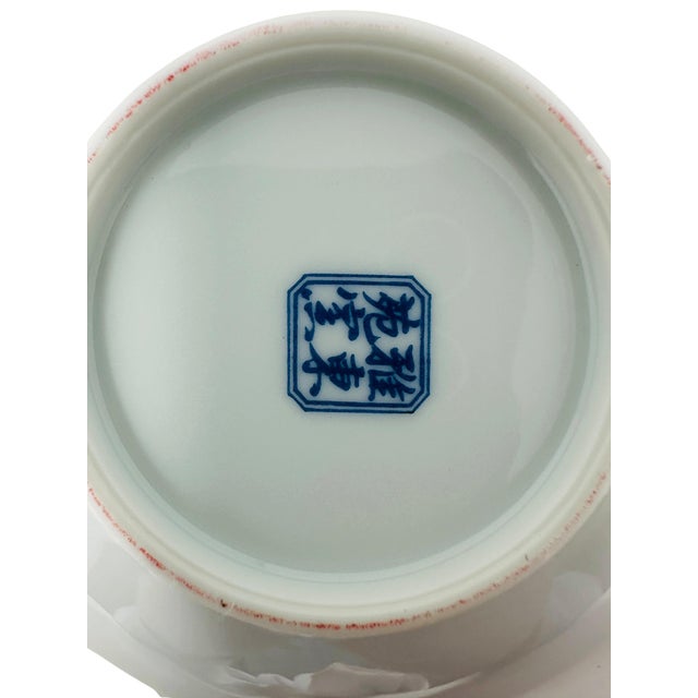 Vintage Japanese Arita Gaho Kiln Mamezara Mini Plates - Set of 6 For Sale - Image 14 of 14