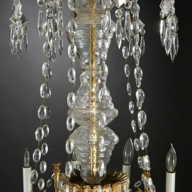 Early 20th Century French Louis XVI Style Chandelier For Sale - Image 5 of 6