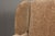 Vintage English Upholstered Loveseat with Out-Scrolling Arms and Casters For Sale - Image 9 of 12