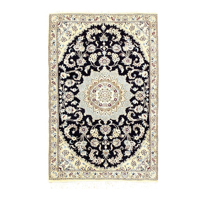 Pasargad DC Fine Hand Knotted Silk & Wool Rug For Sale