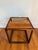 Mid-Century Modern 1960s Brazilian Rosewood and Suede Magazine Rack Attributed to Kai Kristiansen For Sale - Image 3 of 12