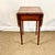 Hepplewhite Antique Federal Small Drop Leaf Pembroke Side Table. For Sale - Image 3 of 12