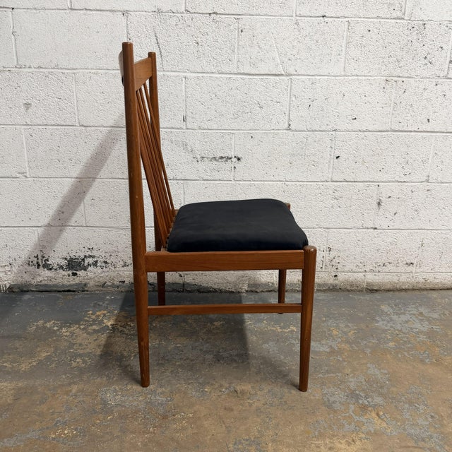 Set of 6 Arne Vodder for Sibast Danish Modern Teak Dining Chairs, 2 Arm 4 Side Circa 1960's For Sale - Image 9 of 16