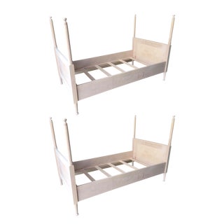 Swedish Beidermeier Twin Bed - A Pair For Sale