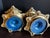 Vintage Pair of Hanging Two Tiered Brass Peacock Diyas For Sale - Image 11 of 12