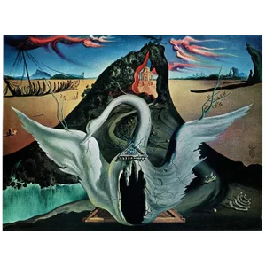 1939 After Salvador Dalí Original Two-Sided Vintage Full-Color Print