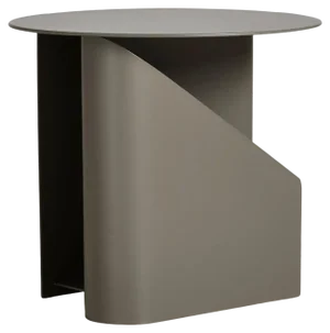 Taupe Sentrum Side Table by Schmahl + Schnippering