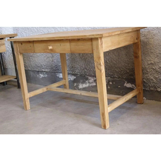 Wood Country House Dining Table For Sale - Image 7 of 9