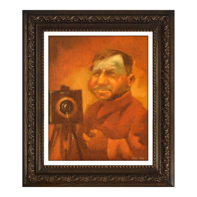 Mid 20th Century The Photographer, Charles Bragg For Sale