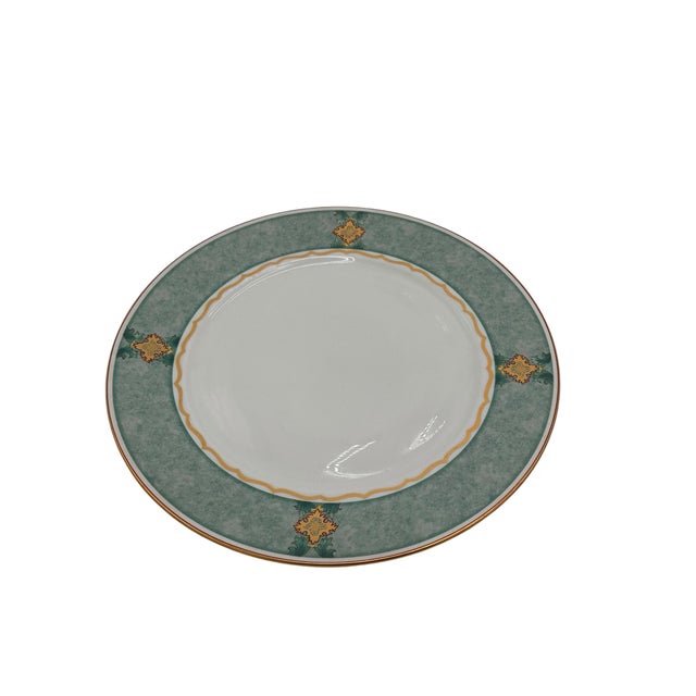 Mottahedeh Merian Mist 12" Service Plates - Set of 3 For Sale - Image 9 of 10