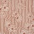 SAMPLE - Schumacher Chaney Floral Fabric In Terracotta For Sale