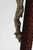 Wood Rare Antique French Tramp Art Standing Crucifix, Hand Carved Folk Art For Sale - Image 7 of 15