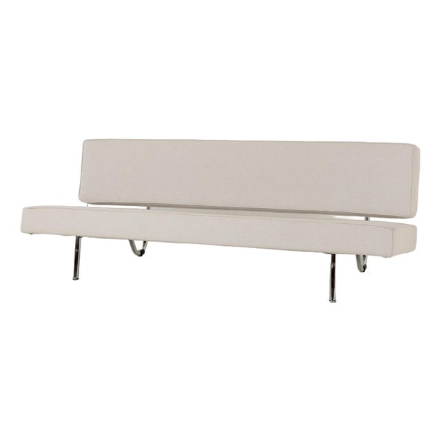 Light Grey Daybed by Ernst Ambühler, Switzerland, 1957 For Sale