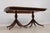 Baker Mahogany Inlaid Double Pedestal Dining Table For Sale In Philadelphia - Image 6 of 17