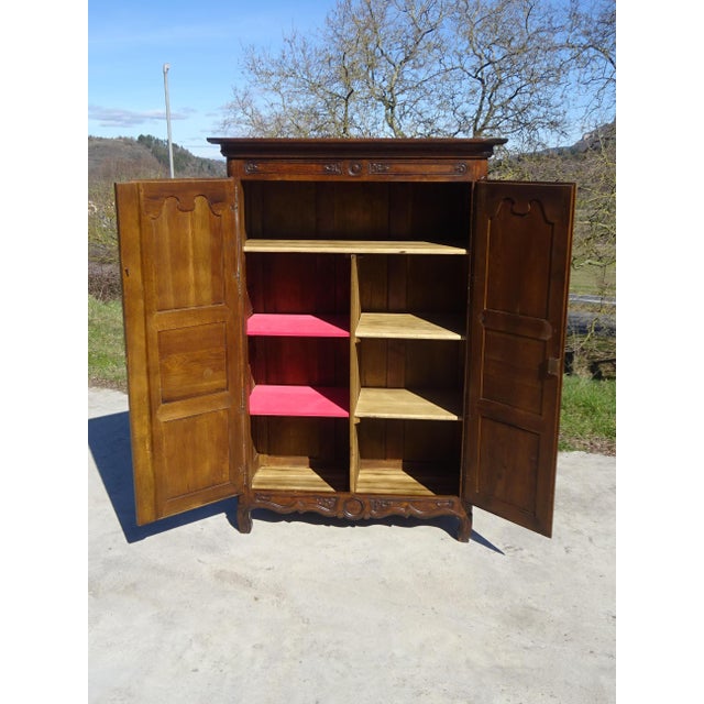Renaissance Wardrobe in Oak, 1950s For Sale - Image 15 of 18