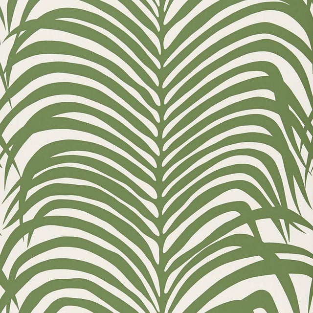 Sample - Schumacher Zebra Palm Pattern Animal Floral ...