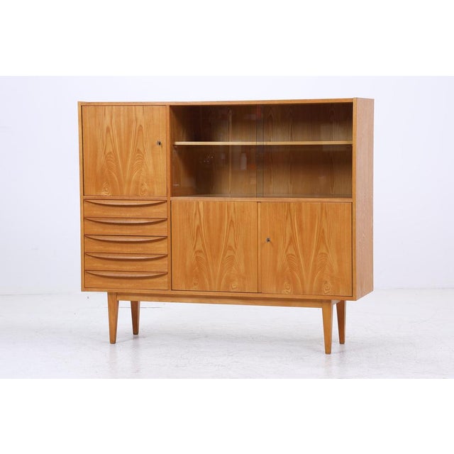 1950s Mid-Century 602 Series Display Cabinet by Franz Ehrlich for Hellerau, 1950s For Sale - Image 5 of 16