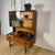 Vintage Teak Bookcase with Glass Doors - Mid-Century Scandinavian Elegance