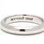 Tiffany and Co. Tiffany & Co Band Ring, Ruthenium & Platinum, Ring Size 4 For Sale - Image 4 of 5