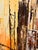 Vintage Mid Century Modern Abstract Cityscape Oil on Canvas For Sale - Image 14 of 15