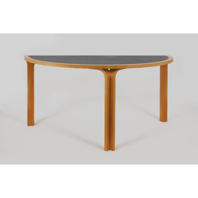 Semicircular Table by Thygesen & Sørensen for Magnus Olesen For Sale - Image 17 of 18