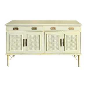 1960s Bamboo and Cane Sideboard Attributed Ficks-Reed