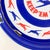 Paint Vintage Patriotic u.s.a. Ww II Porcelain Navy Flyer Pilot Airplane War Time Tray For Sale - Image 7 of 11
