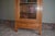 Antique Oak Art Deco Display Cabinet For Sale - Image 4 of 11